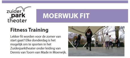 MOERWIJK FIT - fitnesstraining in het Zuiderparktheater