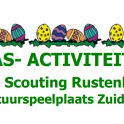 Paasactiviteiten bij de natuurspeelplaats Zuiderpret in het Zuiderpark