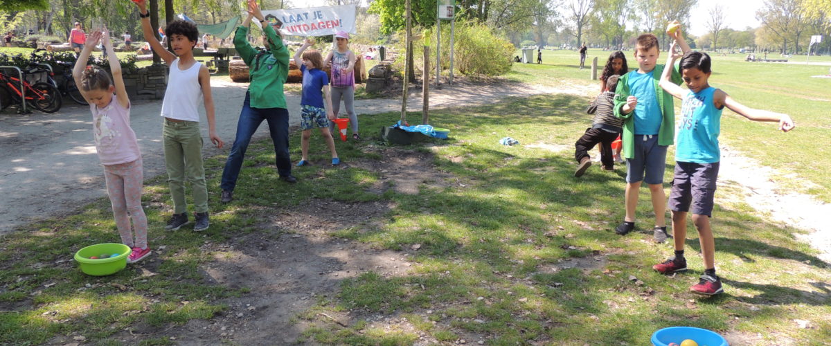 Welpen jungle-dag in het Zuiderpark