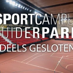 Sportcampus Zuiderpark deels gesloten