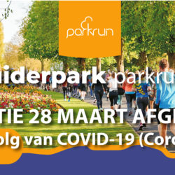 Parkrun Den Haag Zuiderpark opgeschort