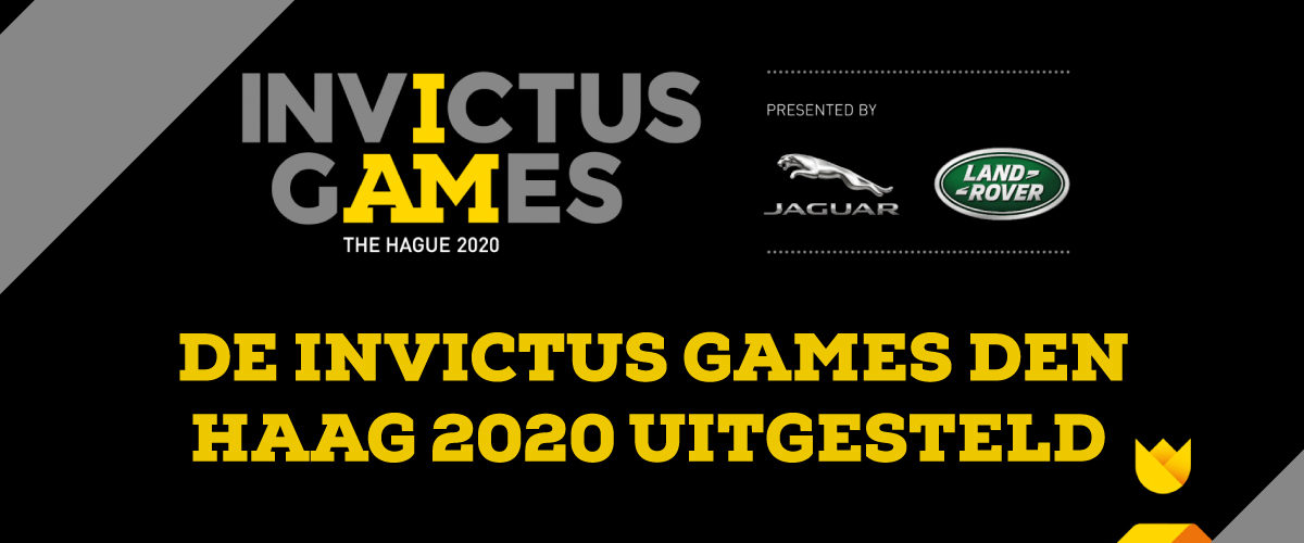 Invictus Games Den Haag 2020 uitgesteld