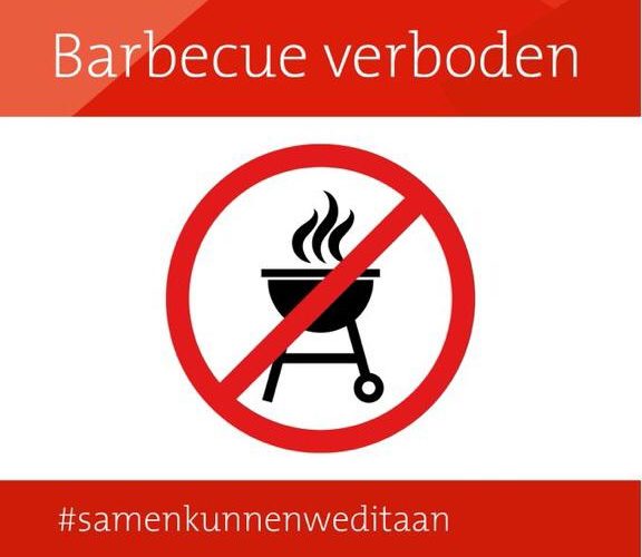 Barbecueën in het Zuiderpark vanaf 24 april verboden