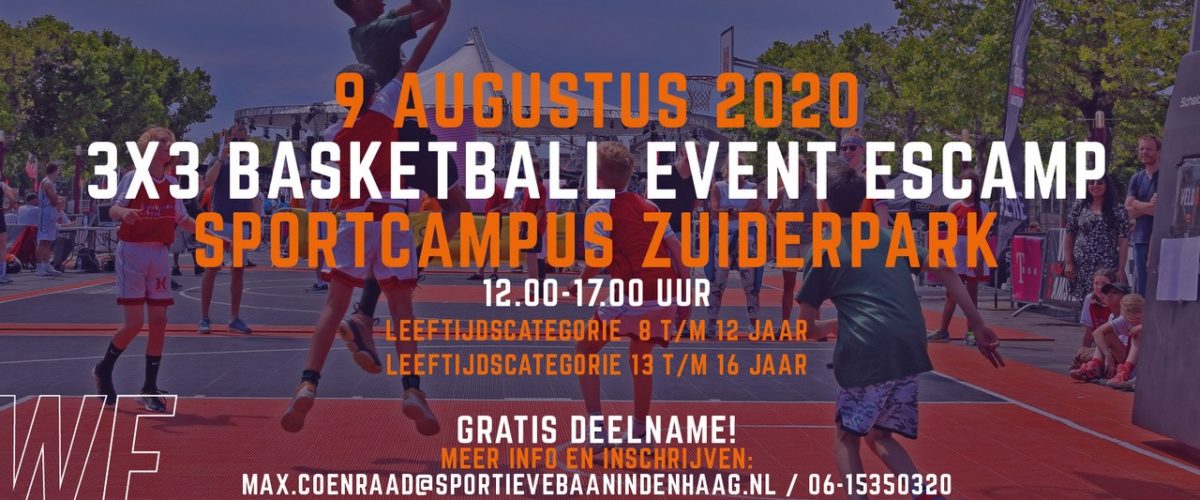 3x3 basketball event Escamp