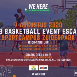 3x3 basketball event Escamp