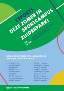 ESPORTS (middageditie) - Sportcampus Zuiderpark @ Sportcampus Zuiderpark