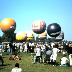 Luchtballonnen in het Zuiderpark