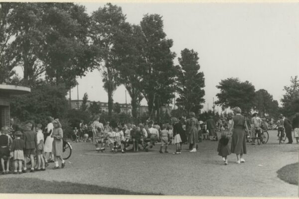 Mijn eerste stappen zijn in het Zuiderpark