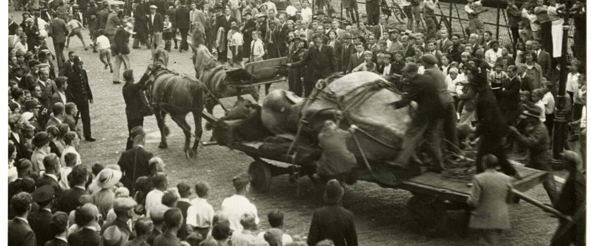 Het verhaal van de olifant in de vijver