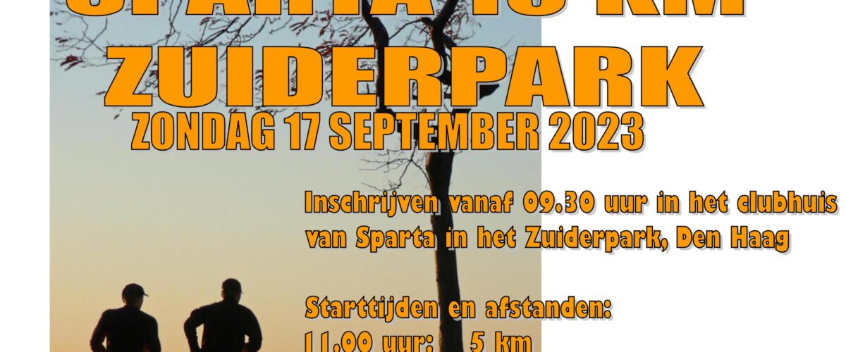 Sparta 10 km Zuiderpark