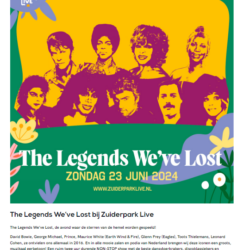 The Legends We've Lost