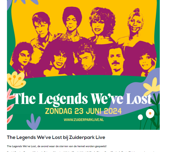 The Legends We've Lost