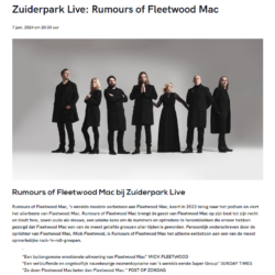 Rumours of Fleetwood Mac