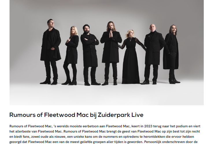 Rumours of Fleetwood Mac