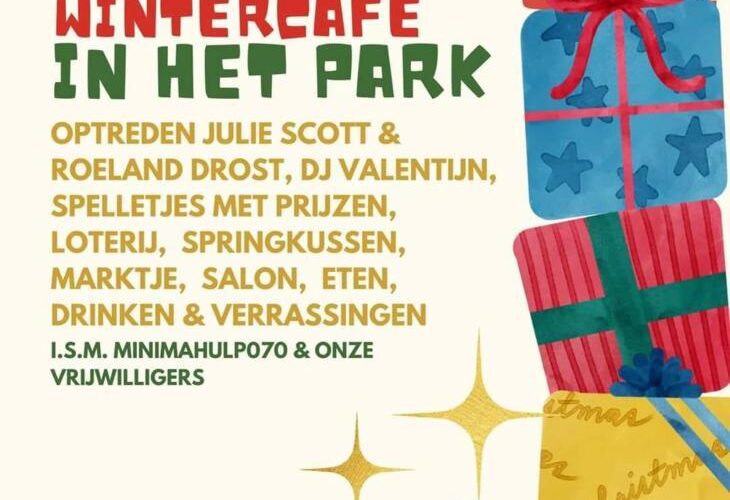 Wintercafé in het Park