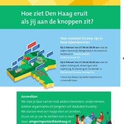 Hoe ziet Den Haag eruit als jij aan de knoppen zit ?