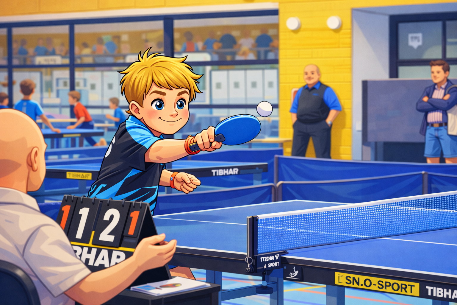 Tafeltennis A-Jeugdranglijsttoernooi Den Haag