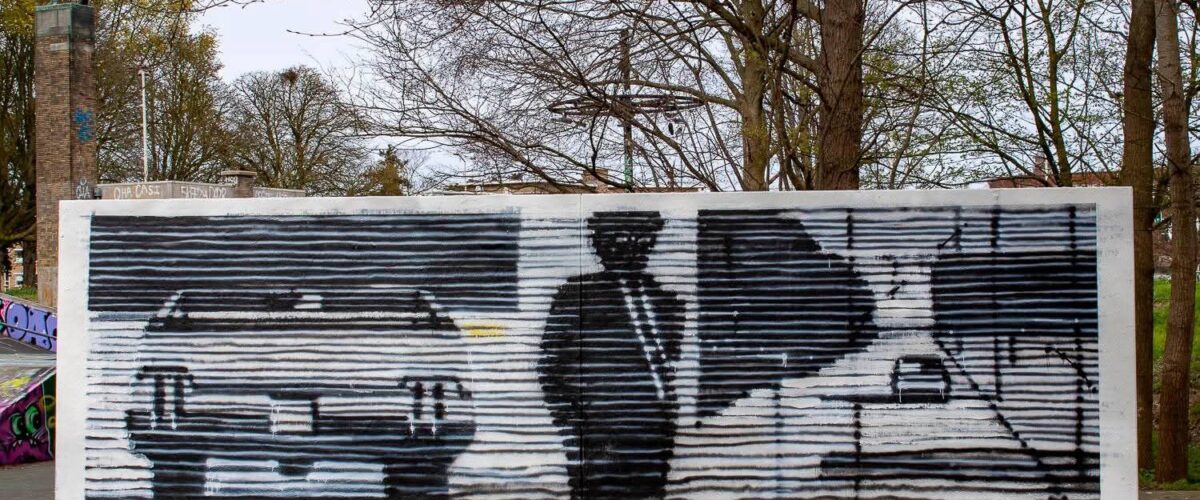 Mysterie rond nieuw graffiti-kunstwerk bij skatebaan