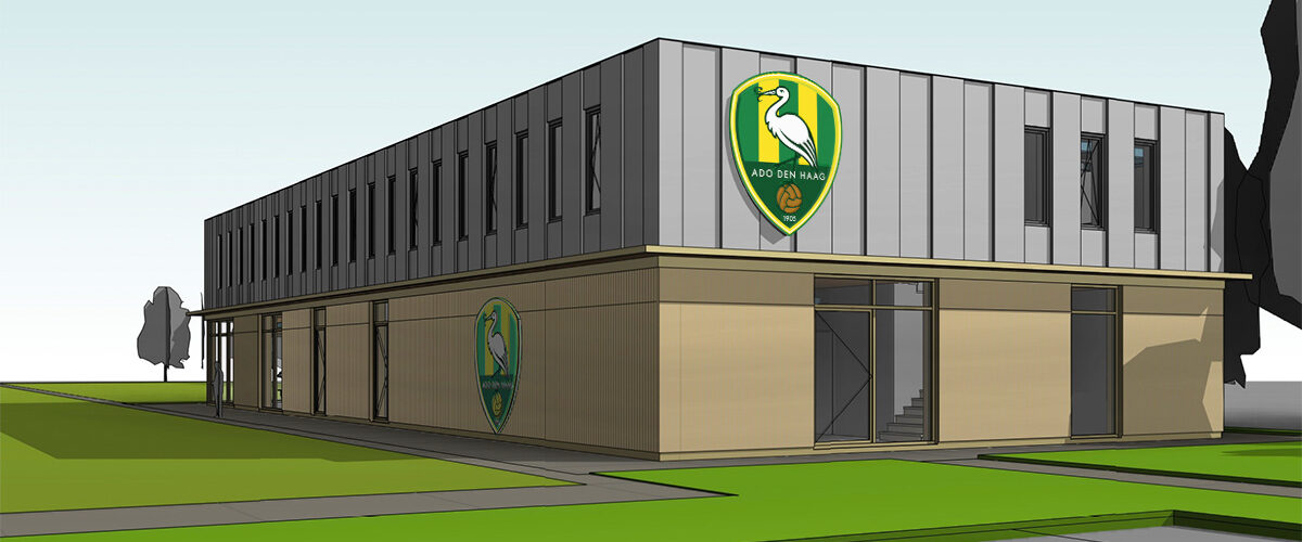Eerste paal in de grond, ADO Den Haag bouwt aan de toekomst