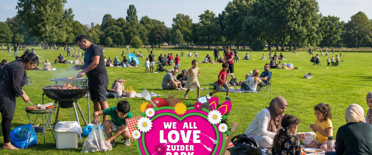 Chill met de grill, maar laat het park netjes achter