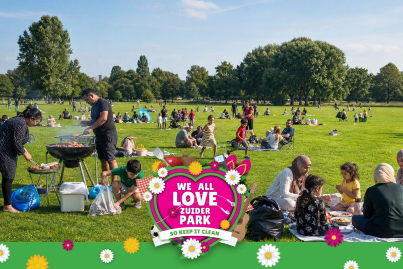 Chill met de grill, maar laat het park netjes achter