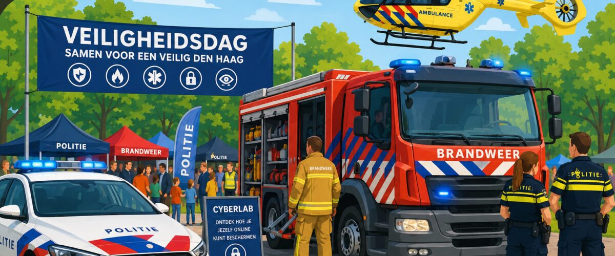 Veiligheidsdag in het Zuiderpark op 6 september 2026