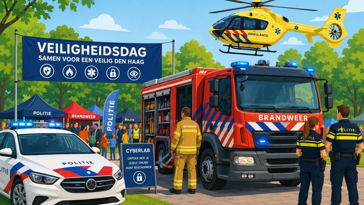 Veiligheidsdag in het Zuiderpark op 6 september 2026