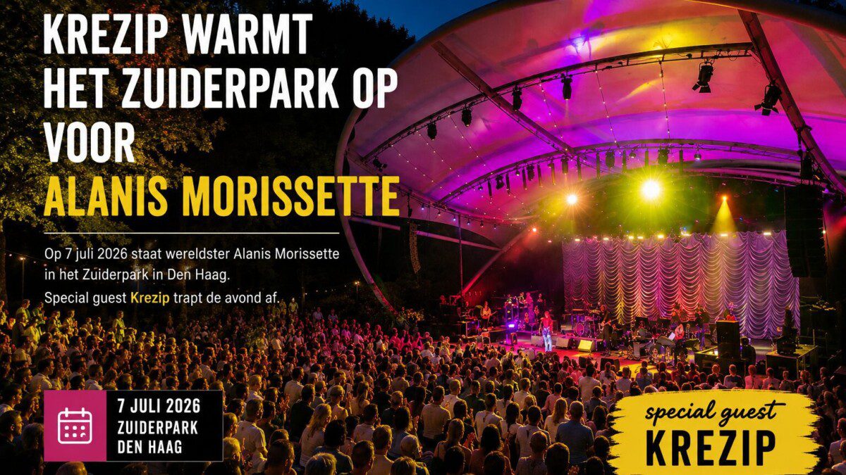 Publiek bij een zomerconcert in het Zuiderpark in Den Haag