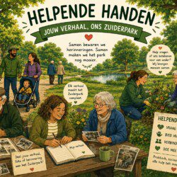 Helpende Handen zoekt verhalen uit het Zuiderpark