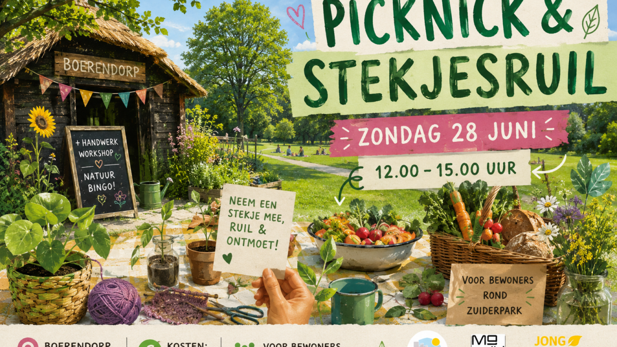 Picknick & Stekjesruil in het BoerenDorp