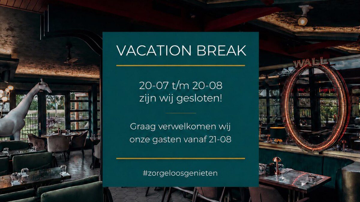 Losh met zomervakantie