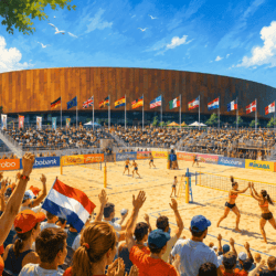 Nederlandse volleybaltalenten pakken twee bronzen medailles in Sportcampus Zuiderpark