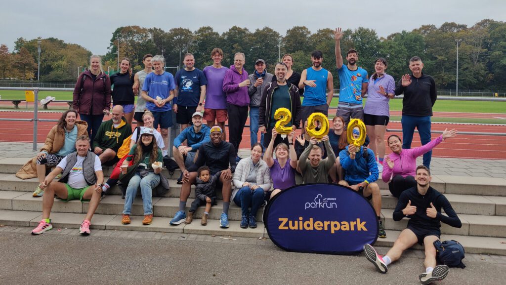 Zuiderpark parkrun viert vijf jaar samen bewegen
